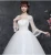 Import Embroidered Half sleeve Lace bride married slim customized dress bridal gown from China