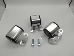 Engine mounts EG 2 holes /Aluminum parts cnc machine custom made