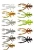 Import ESFISHING Fishing Floats Lures Crawfish 45mm 0.8g 10pcs/pack  Craw Bait Isca Artificial Pesca Lures Fishing Pesca from China