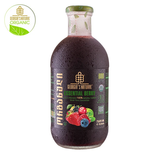 ESSENTIAL BERRY JUICE / 100% ORGANIC COLD PRESSED  NATURAL