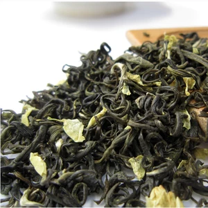 EU standard Chinese tea Best Jasmine Tea Private Label Brands Jasmine Green Tea Leaves Mix Flower for skin beauty
