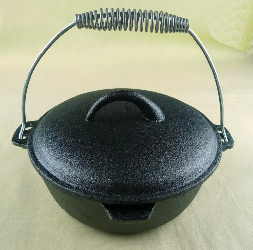 Europe hot wholesale Cast Iron Dutch Oven for camping