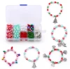 European American Jewelry DIY Accessory Christmas Theme Beads Charm Christmas Decoration DIY Kids Educational Children Toys