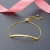 Import European and American Fashion Light Luxury Diamond Bracelet S925 Silver Simple Gold Color Round Bead Jewelry Bracelet from China