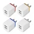 Import Eu/us Mobile Phone Charger Wall Mount Usb Charger Adapter Travel Usb Wall Charger For Iphone And Android from China