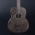Import Excellent Work Unique Miniature Metal Guitar Gift Crafts with carving from China