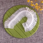 Export worldwide samples free wholesale custom disposable transparent plastic shower caps