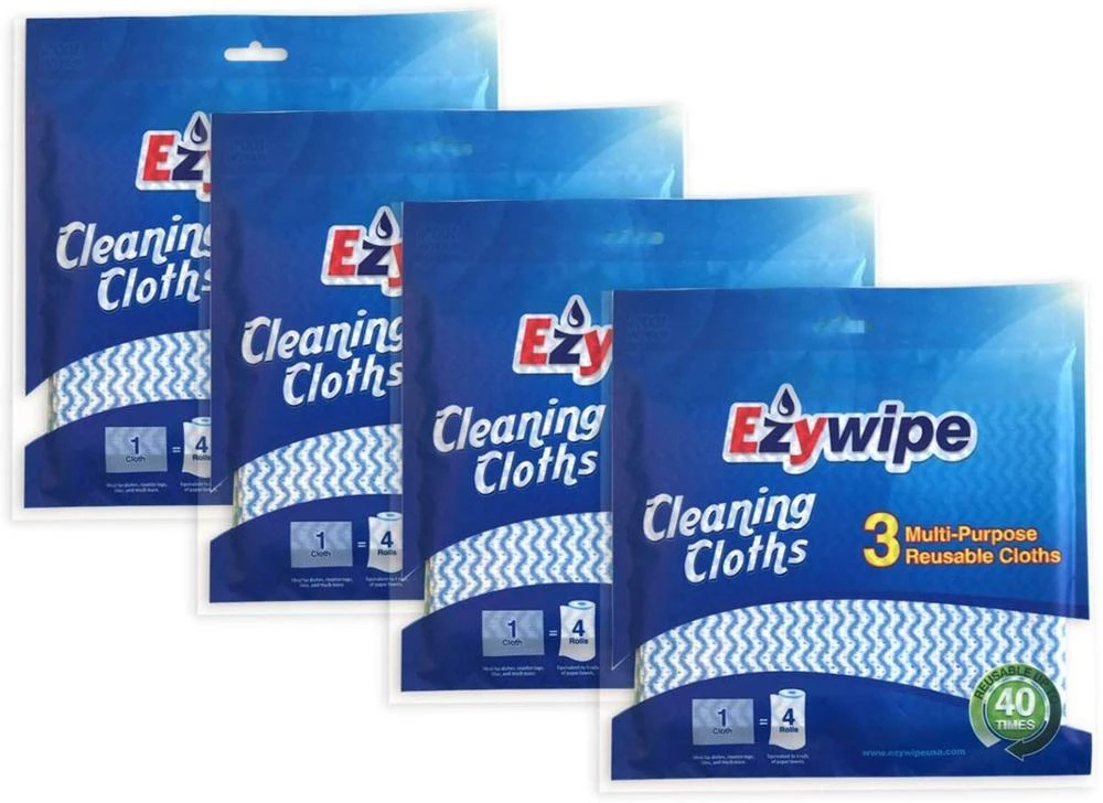 Ezywipe Cleaning Cloth Water imbibition is strong Wet and dry dual use microfiber cleaning products30*40cm