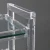 Import Factory Custom 3-Tier Drinks Trolley Clear Acrylic Bar Cart With Wheels For Hotel Serving from China