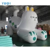 Factory custom inflatable cat figure model | inflatable adverting cartoon cat for exhibition