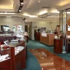 Factory customized Design showcase Luxury Modern store Decoration Interior furturne counter Jewelry Shop Glass display Cabinet