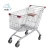 Import Factory direct Customized supermarket trolley on wheels Plastic Folding grocery cart Basket shopping trolley from China