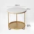 Import Factory direct guaranteed quality unique small metal iron side table coffee tea table from China