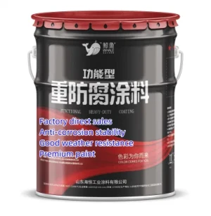 Factory Direct Sales Paint Epoxy Resin Anti-Corrosion Topcoat (gray) with Strong Anti-Corrosion Stability