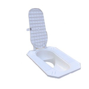 Factory direct supply cheap squatting toilet wc pan with cover