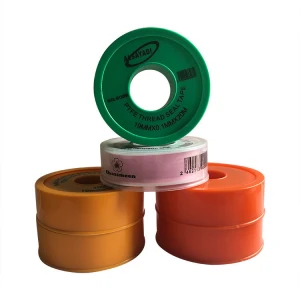 Factory hot sale plastic raw material of plumber&#x27;s orange ptfe tape At Good Price