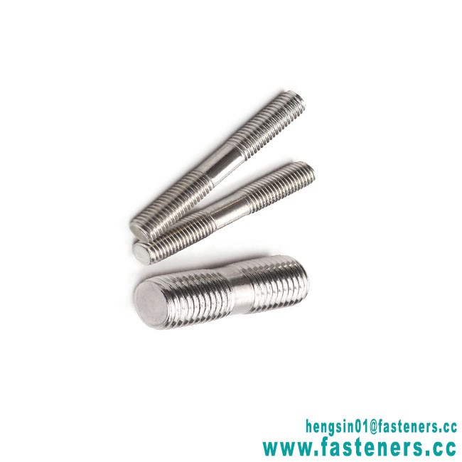 Factory Low Price din933 m24 M10 stainless steel stud bolt full threaded studs 10mm hollow steel rods