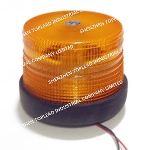 Factory Price 12-48V Orange LED Beacon Traffic Signal Rotating Lamp