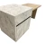 Import Factory price artificial quartz stone countertops table tops Kitchen island calacata white  customized one-stop solution from China