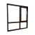 Import Factory price casement window double tempered glass aluminum Soundproof casement windows from China