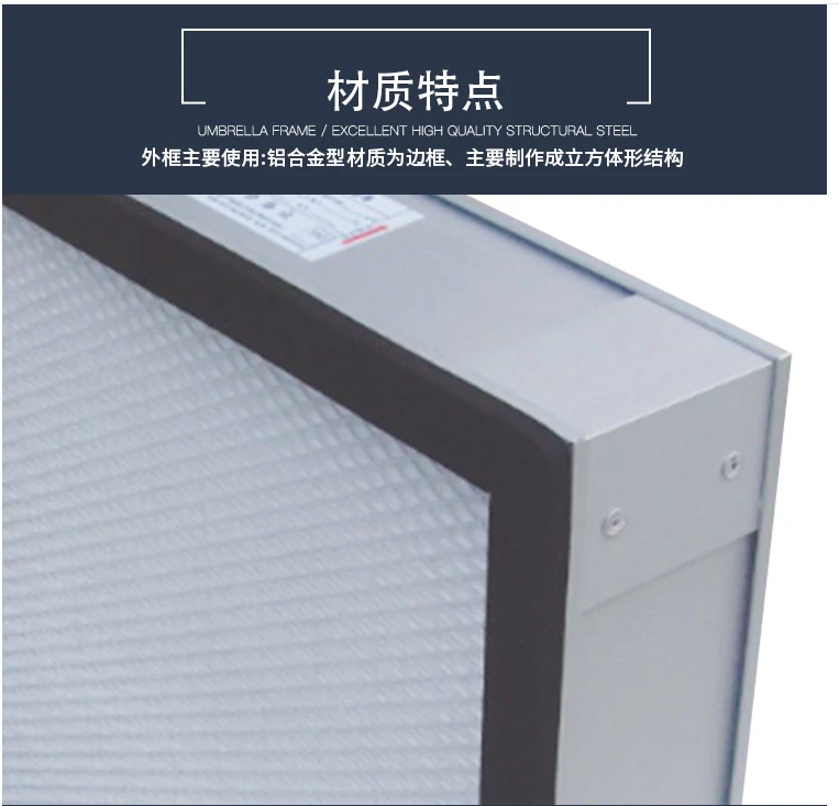 Factory price hot sale active carbon filter plate screen Hepa Filter Activated Carbon