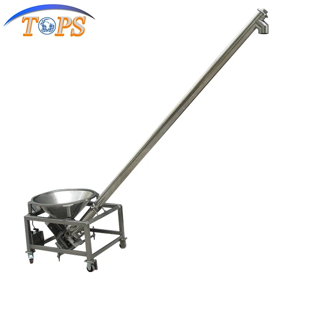 factory price hot sale small capacity flexible screw conveyor  /auger screw conveyor / dry  powder conveyor