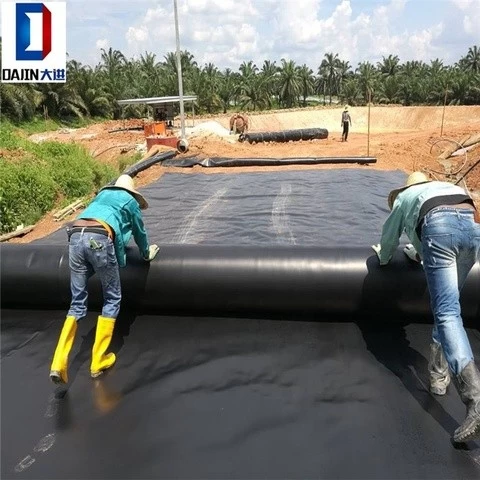 Factory Price LLDPE Geomembranes PLastic Liner Ponds Men HDPE Geomembranes