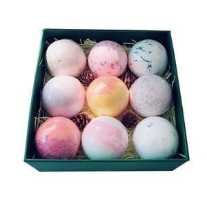 Factory price private label natural bath gift kit eco friendly bath bomb mold set