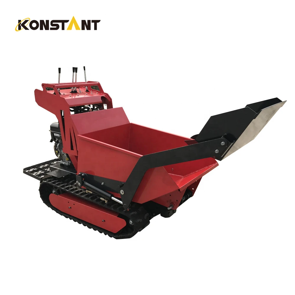 Factory Price Self Loading Tracked Crawler Mini Dumper For Moving Materials
