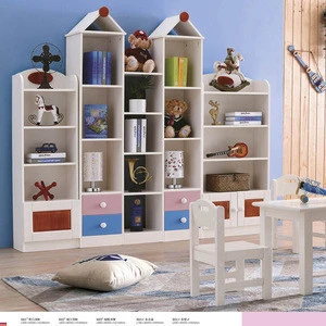 Factory prices contemporary bookrack children furniture set purple guangdong