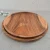 Import factory resource OEM custom acacia wood dinner dishes+ &amp; plates wooden plate dinnerware restaurant plates from China