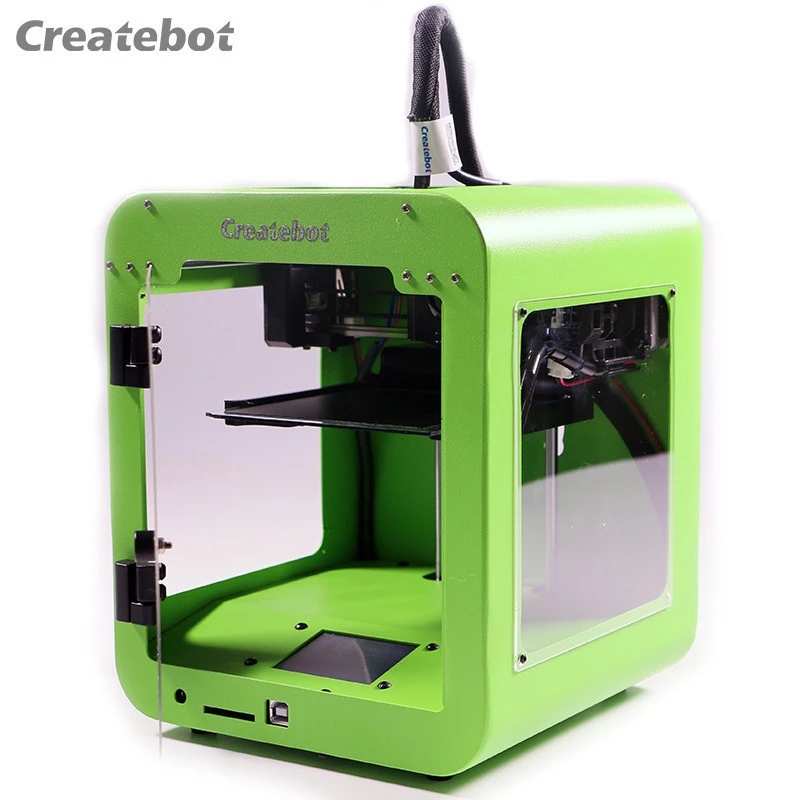 Factory Supply 3D Printing Machine Createbot Super Mini 3D Metal Case Printer For OEM/ODM Order