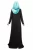 Import Factory supply abaya islamic clothing long black dress custom muslim long dress muslim women plain color long maxi from China