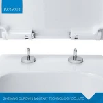 Factory supply different types sanitary ware modern bathroom design washdown one-piece approved toilet