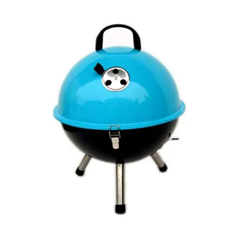 Factory Wholesale 12 14 inch metal round shaped charcoal barbecue bbq grills outdoor for garden