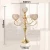 Import Factory wholesale decorative metal hollow iron glass tall wedding candle holder from China