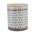 Import Factory wholesale top grade coffee bean candy sugar container tea canister ceramic food storage jar with wooden carved lid E034 from China