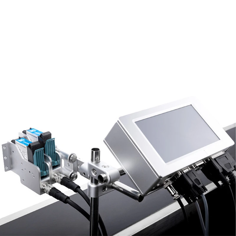 Faith Portable Online double sprinkler Multi Language Digital Inkjet Printer Thermal Inkjet Printer TIJ Coding Machine