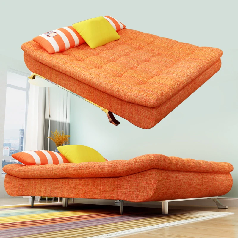 fancy fabric sofa bed folding modern sleeper couch sofa bed sleeper  sofa cum double bed living room furniture simple design
