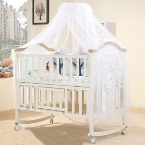 Fashion baby furniture for sale baby safety wooden crib