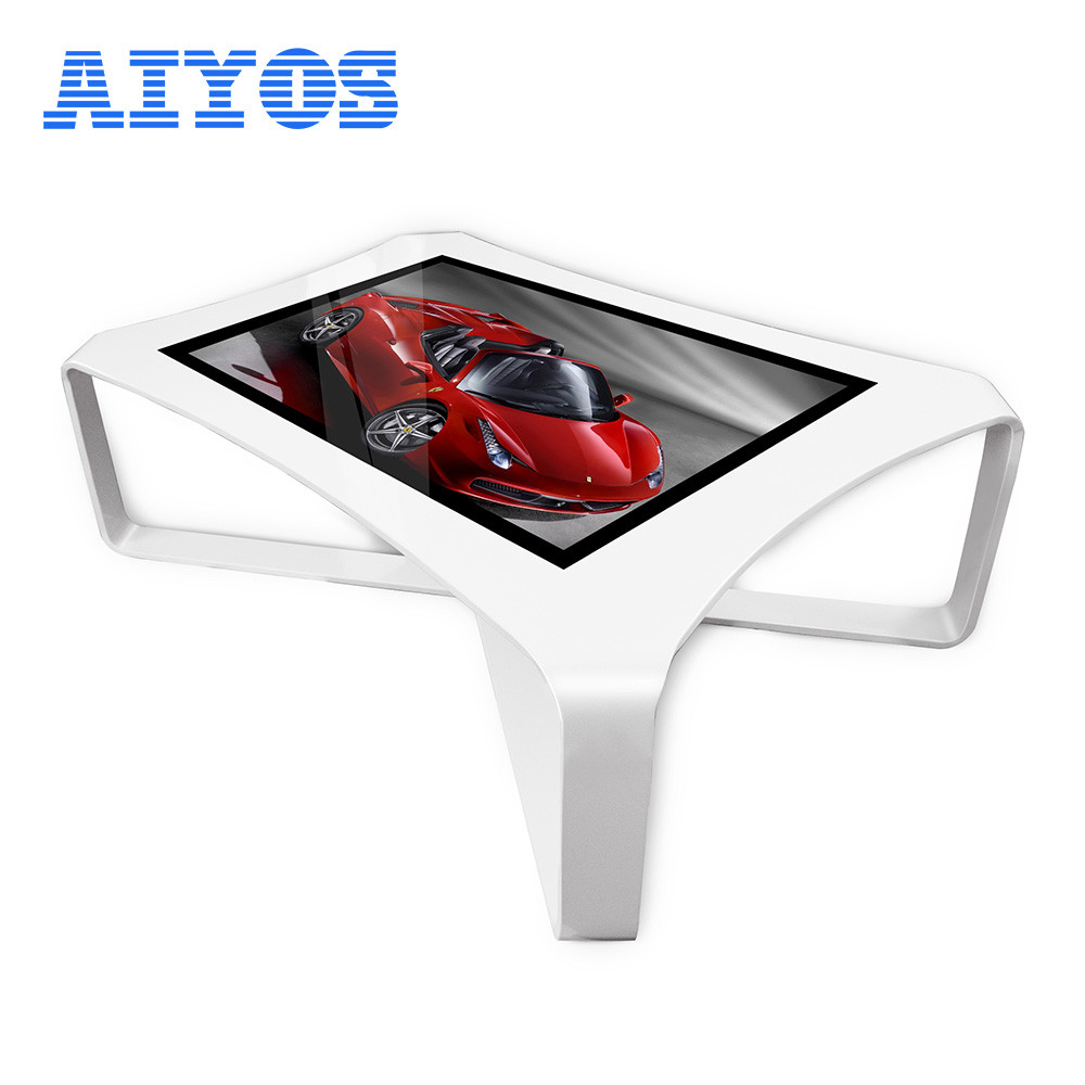 Fashion Design Advertising Equipment All In One Android Displays Smart 43 inch Multi Touch Screen Digital Table