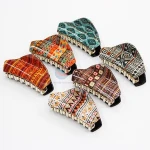 Fashion Hair Accessories Plastic Hair Clip PVC Hair Claw