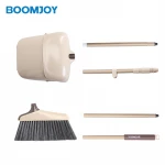 Fashion windless hand set upright household dustpan and broom