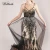 Import Fashion women black lace evening dress bulk wholesale chiffon maxi dresses from China