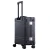Import Fashionable silver suitcase TSA Lock 360 degree wheel full aluminum travel carry on luggage from China