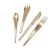 FDA Grade Gold Cutlery Set Stainless Steel Flatware Set