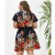 Import Feelingirl 2019 New Plus Size Fashion Print V Neck Short Sleeve Women Casual Summer Mini Dress from China