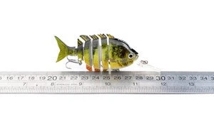 Fishing Bass Lures Multi Jointed Life-Like Trout Swimbait