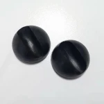Fits 3/8" and 1/2" Furniture Table Chair Desk Leg Rubber Caps Hairpin Leg Protector Feet