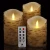 Import flameless candles, Candles Birch Set of 4" 5" 6" Birch Bark Battery Candles Real Wax Pillar with Remote Timer from China